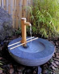 Fonte Tsukubai Wabi